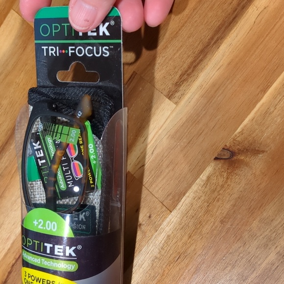Optitek Tri-Focus Multi Focal readers +2.00 A3 NWT - Picture 5 of 6